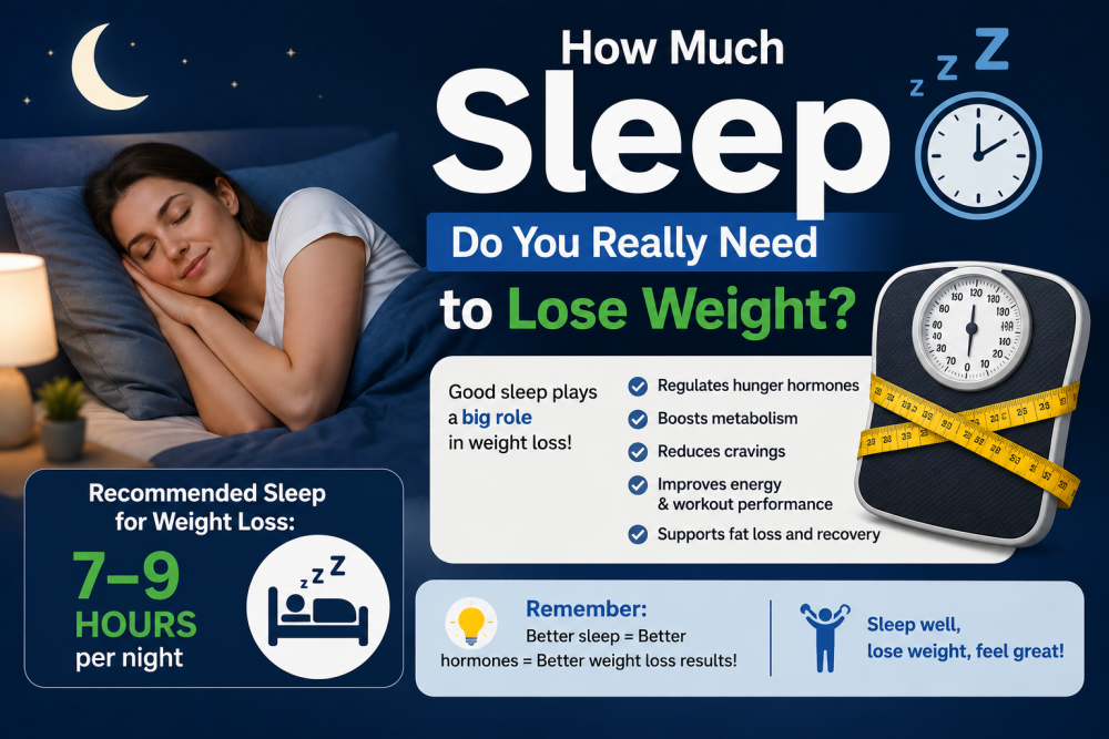 How Much Sleep Do You Really Need to Lose Weight?