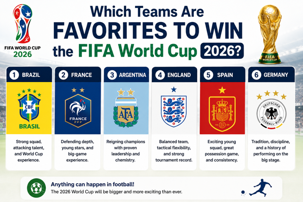Which Teams Are Favorites to Win the FIFA World Cup 2026?