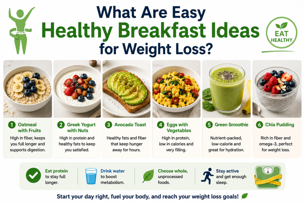 What Are Easy Healthy Breakfast Ideas for Weight Loss?