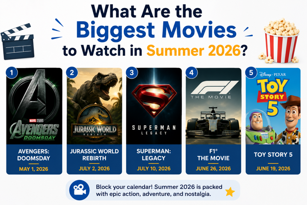 What Are the Biggest Movies to Watch in Summer 2026?