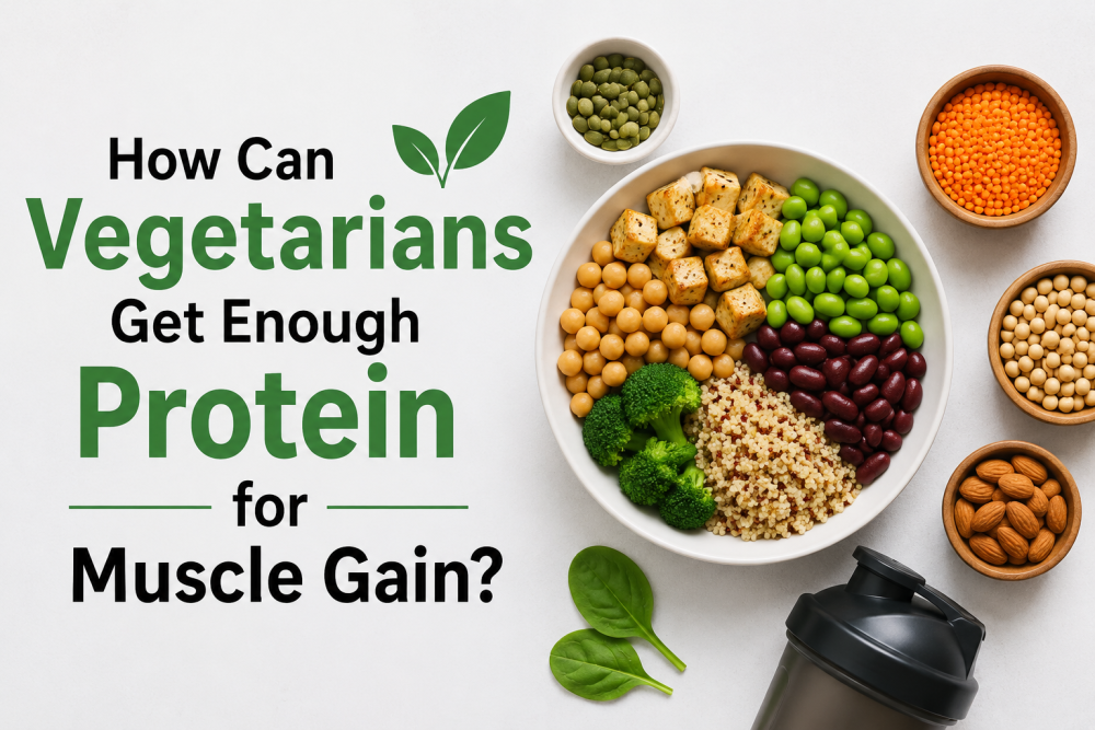 How Can Vegetarians Get Enough Protein for Muscle Gain?