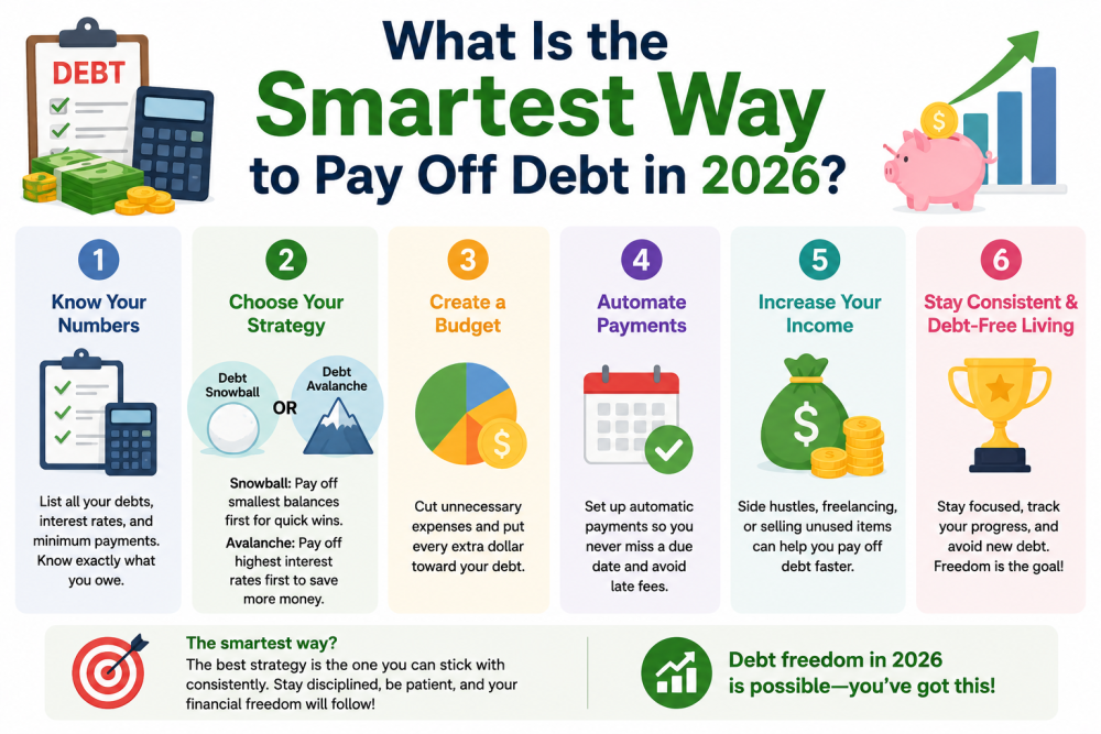 What Is the Smartest Way to Pay Off Debt in 2026?