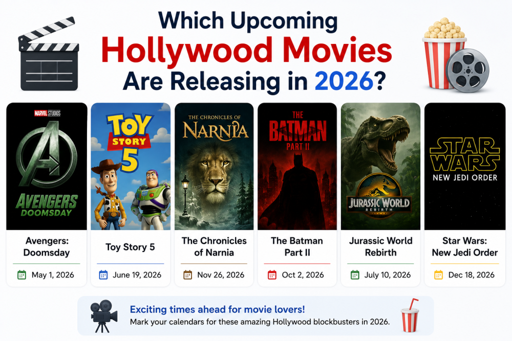 Which Upcoming Hollywood Movies Are Releasing in 2026?