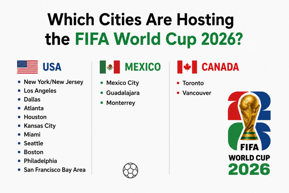 Which Cities Are Hosting the FIFA World Cup 2026?