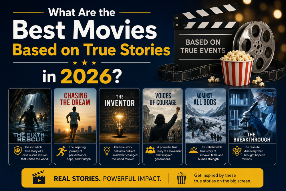 What Are the Best Movies Based on True Stories in 2026?