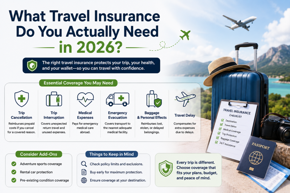 What Travel Insurance Do You Actually Need in 2026?