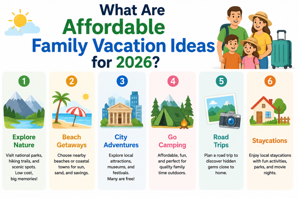 What Are Affordable Family Vacation Ideas for 2026?