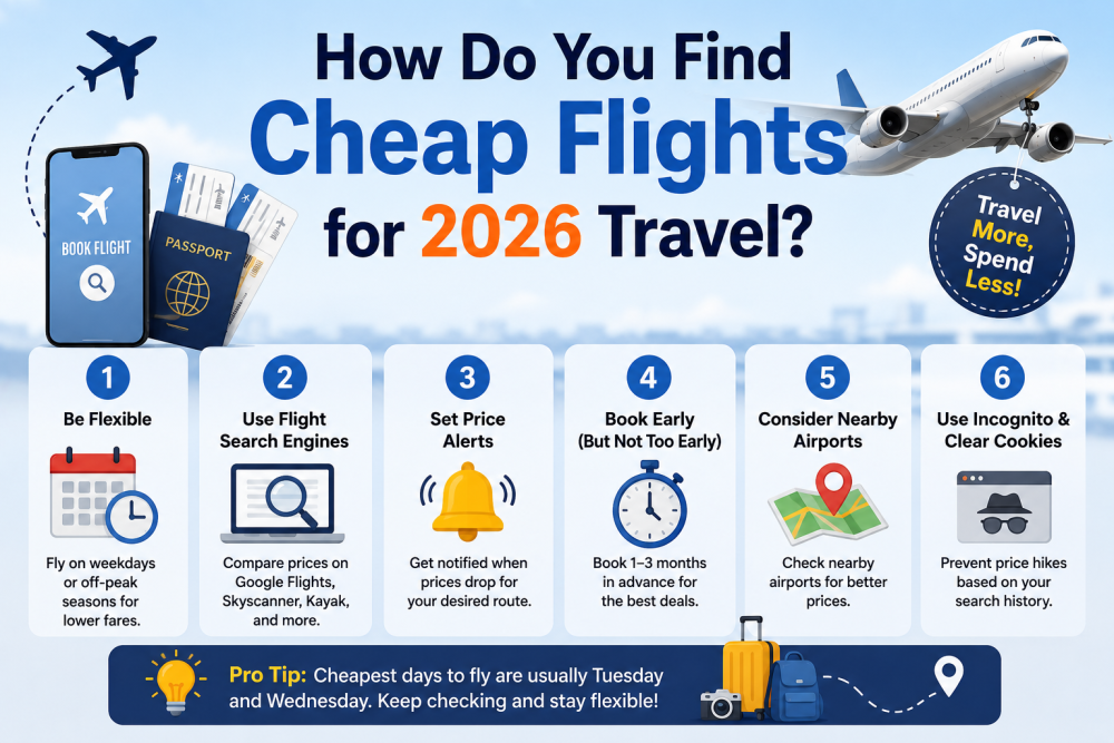 How Do You Find Cheap Flights for 2026 Travel?