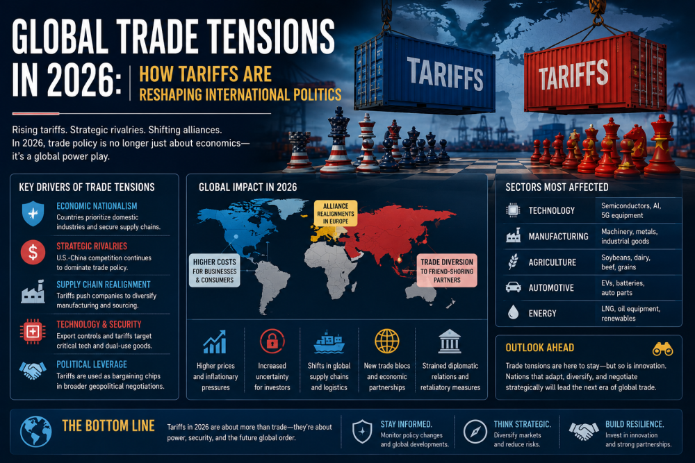 Global Trade Tensions in 2026: How Tariffs Are Reshaping International Politics