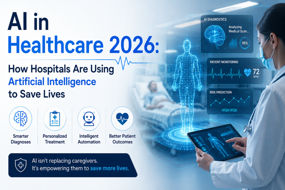 AI in Healthcare 2026: How Hospitals Are Using Artificial Intelligence to Save Lives