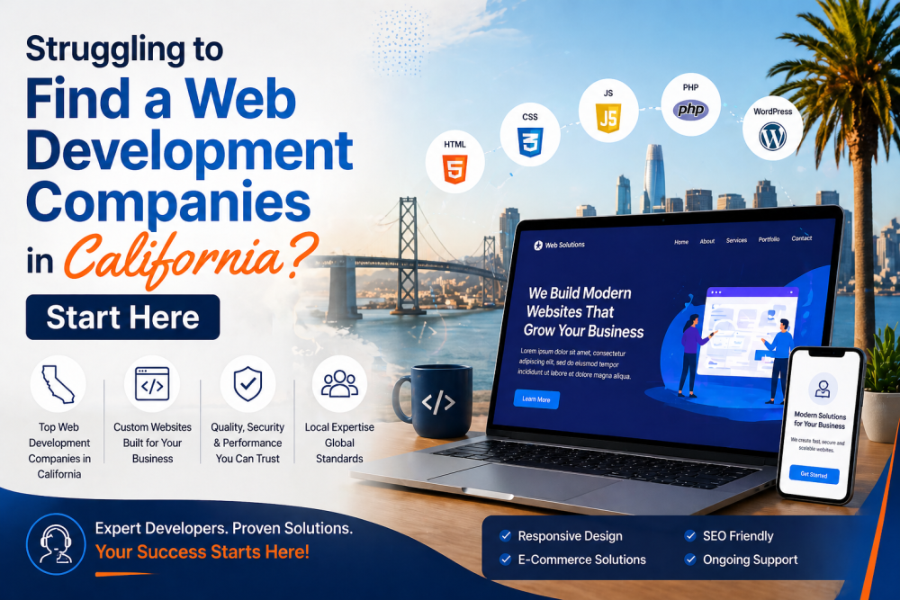 Struggling to Find a Web Development Companies in California? Start Here