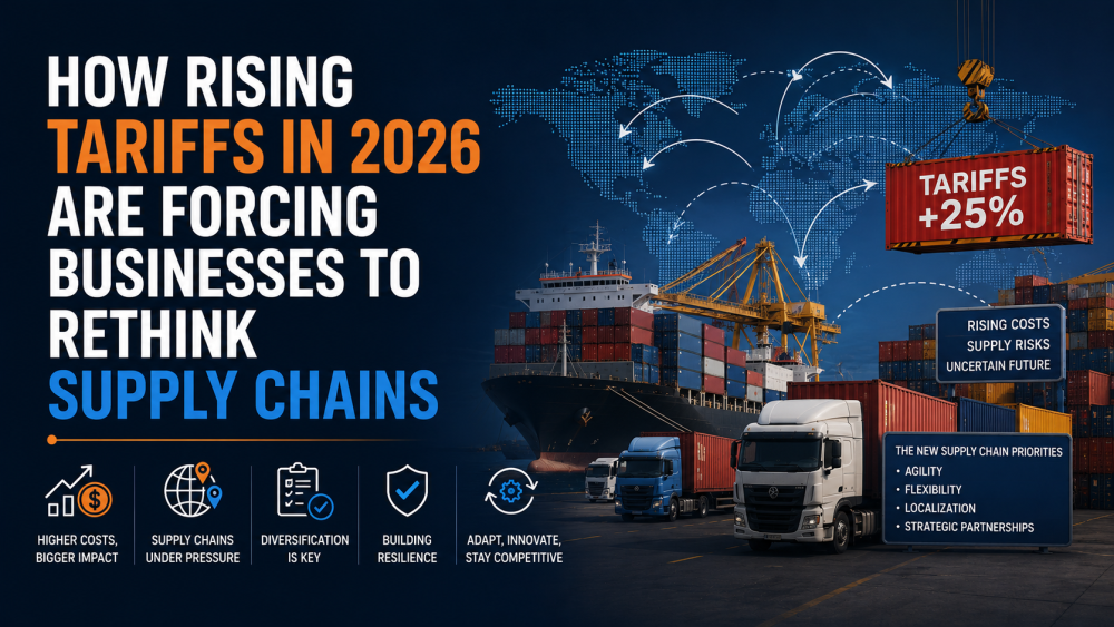 How Rising Tariffs in 2026 Are Forcing Businesses to Rethink Supply Chains