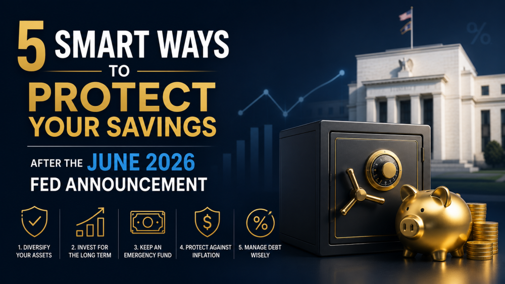 5 Smart Ways to Protect Your Savings After the June 2026 Fed Announcement
