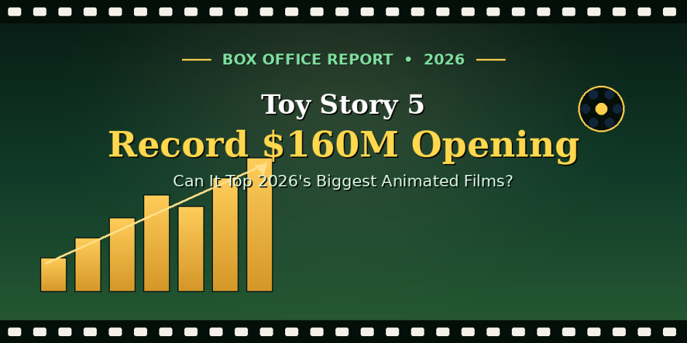 Toy Story 5 Box Office: Can It Beat the Biggest Animated Openings of 2026?