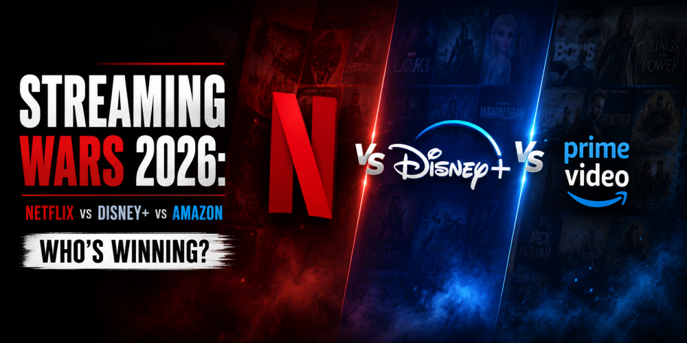 Streaming Wars 2026: Netflix vs Disney+ vs Amazon — Who's Winning?
