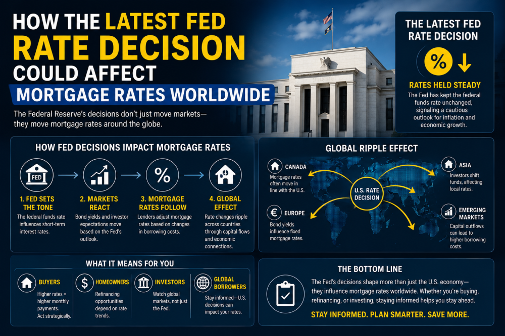 How the Latest Fed Rate Decision Could Affect Mortgage Rates Worldwide