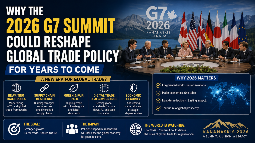 Why the 2026 G7 Summit Could Reshape Global Trade Policy for Years to Come