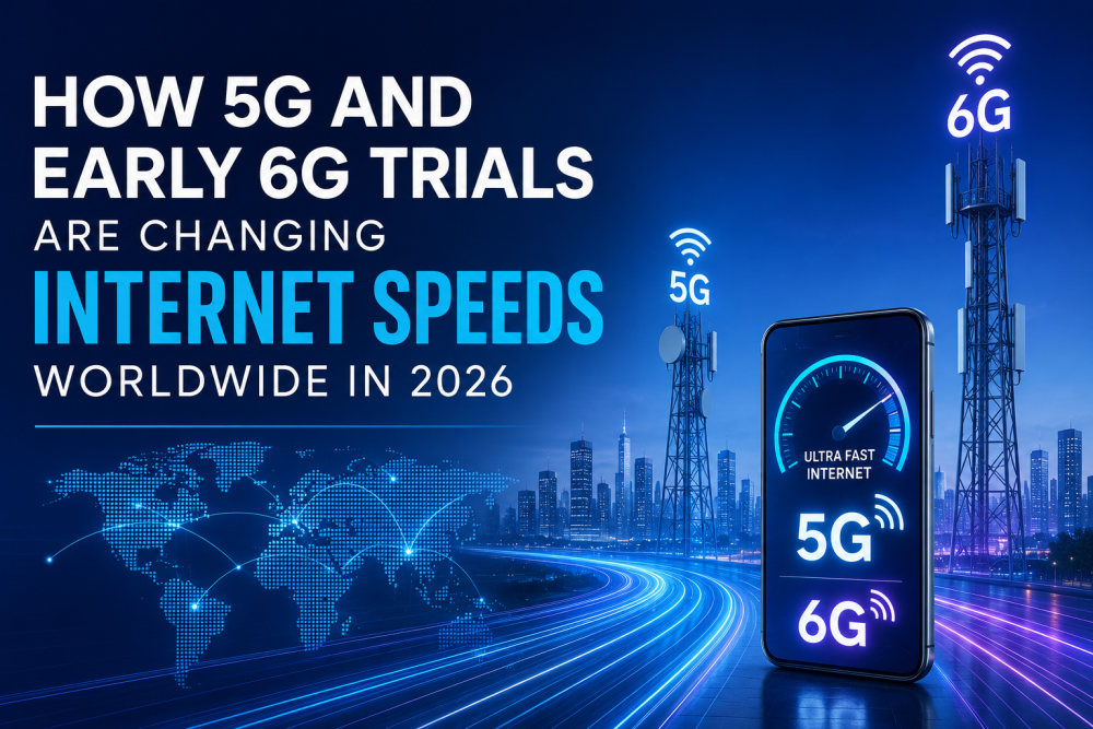 How 5G and Early 6G Trials Are Changing Internet Speeds Worldwide in 2026