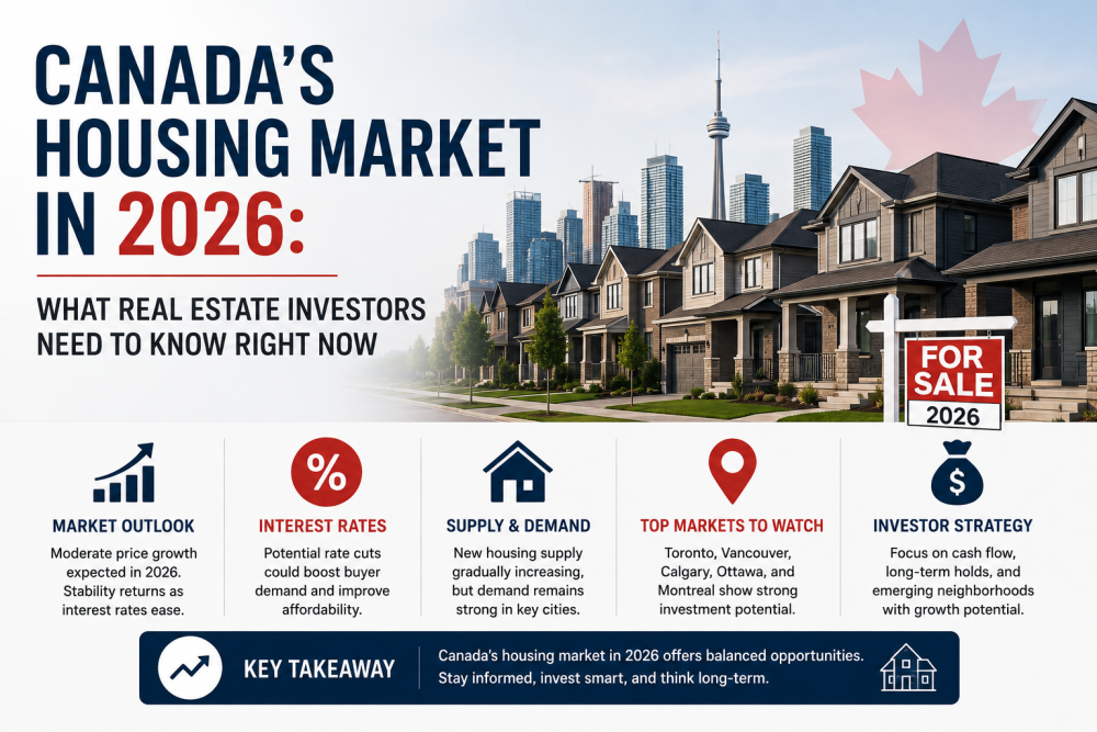 Canada's Housing Market in 2026: What It Means for Real Estate Investors