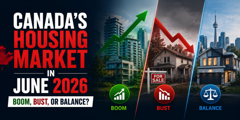 Canada's Housing Market in June 2026: Boom, Bust, or Balance?